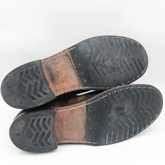 Frye Men's Rich Brown Leather Boots - Picture 12 of 12